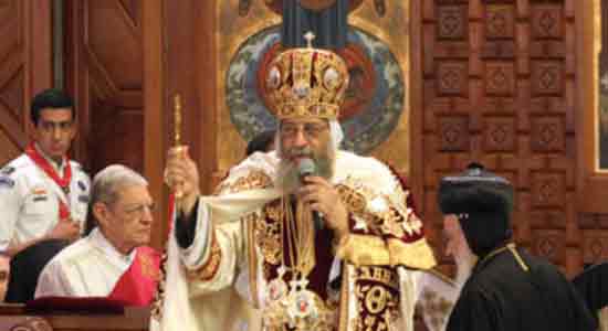 Pope Tawadros: the world is in God's hands, but Egypt is in his heart!